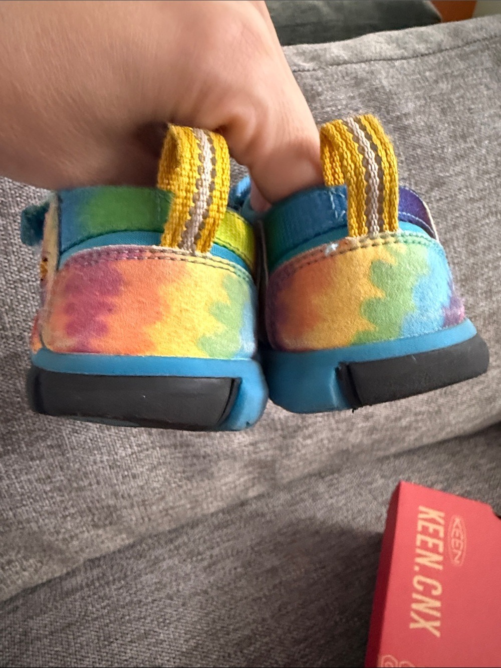 Keen Little Kids Seacamp II CNX  Tie-Dye Sandals 13C Used - Picture 14 of 17